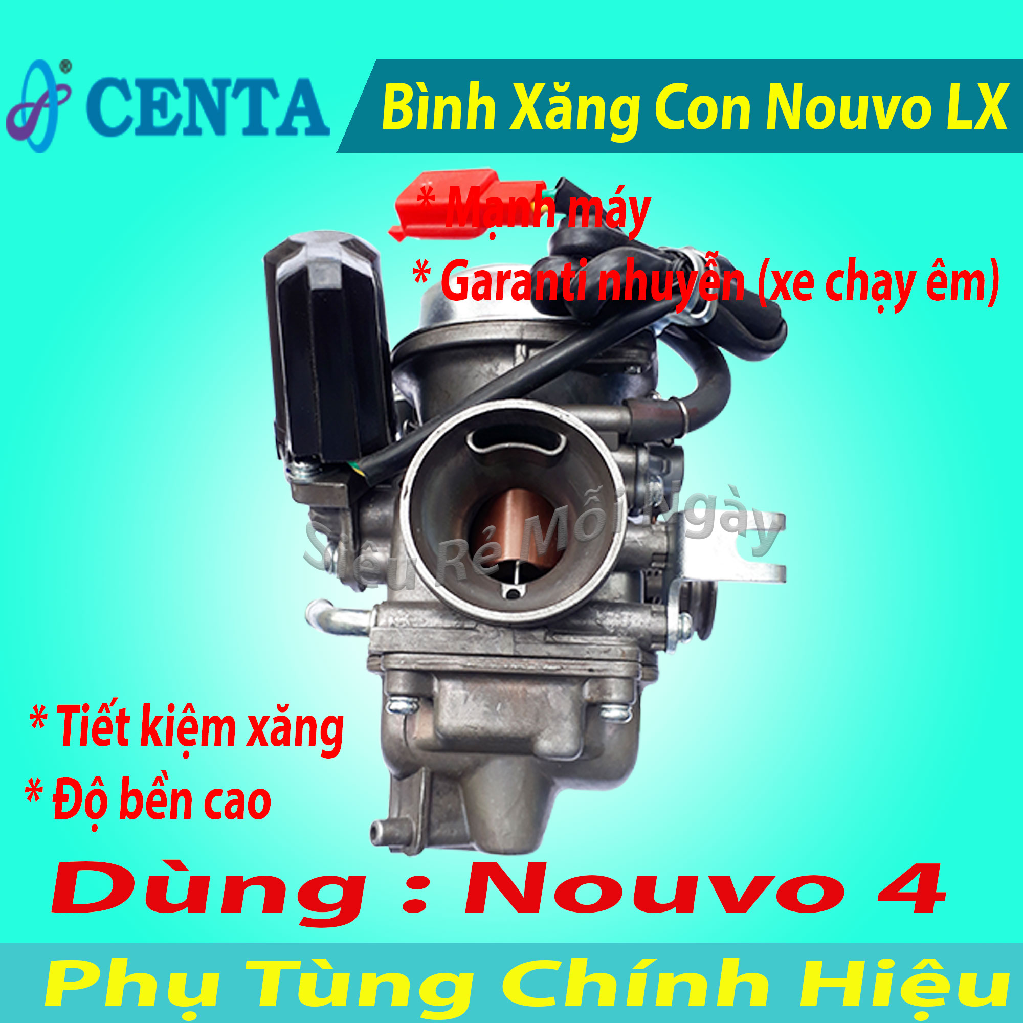 [HCM]Bình Xăng Con Centa xe Nouvo LX Tiết Kiệm Xăng