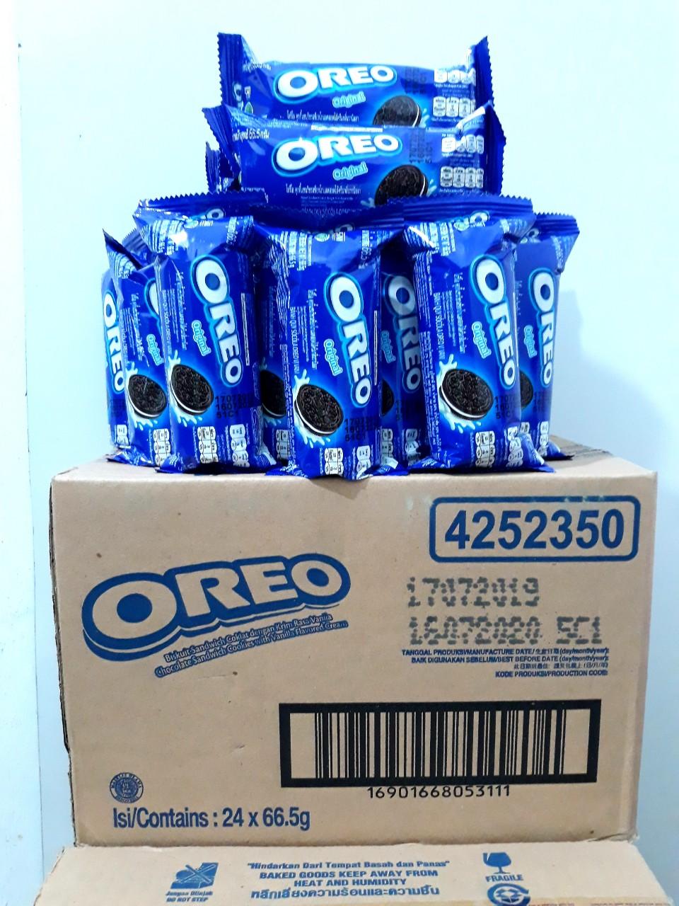 Bánh Quy Oreo Kem Vani Thỏi 66.5g