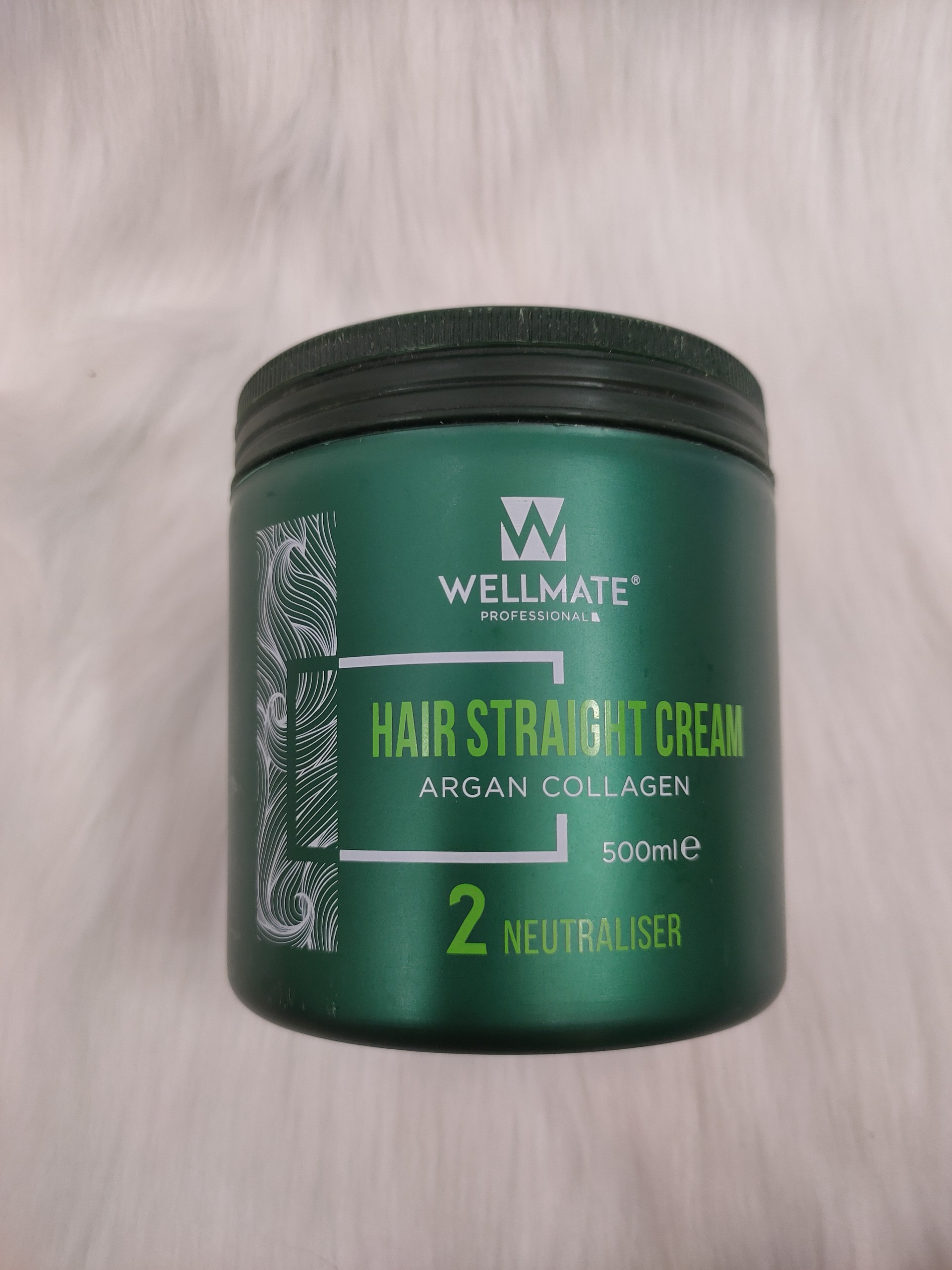 Kem duỗi thẳng tóc Wellmate hủ xanh lá cây