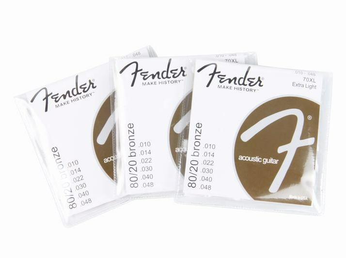 Dây Đàn Guitar Acoustic Fender | size 10 ( DÂY SẮT )