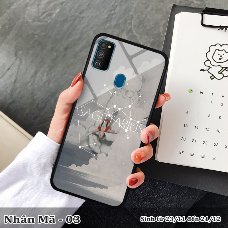Ốp kính SAMSUNG M21 in cung hoàng đạo