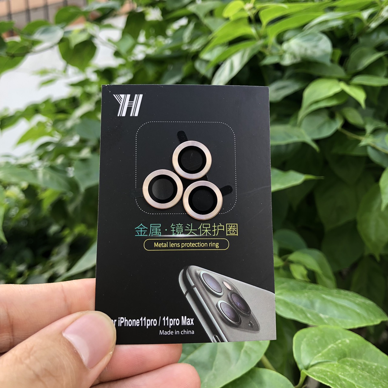 Combo 3 Vòng Bảo Vệ Camera IPhone 11Pro/ 11Pro Max (Bộ 3 Vòng) - Chống Bụi, Hạn chế vân tay & Mờ Camera