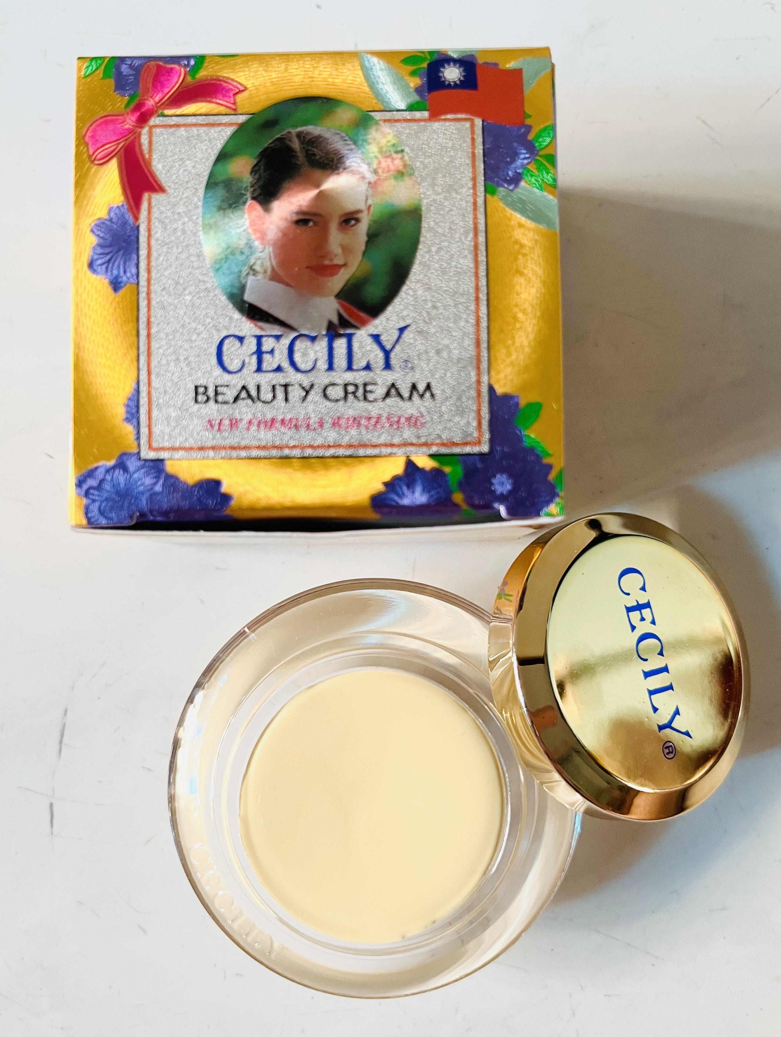 Kem dưỡng trắng da Cecily 16g - Sản phẩm Đài Loan - Nhập khẩu chính hãng.