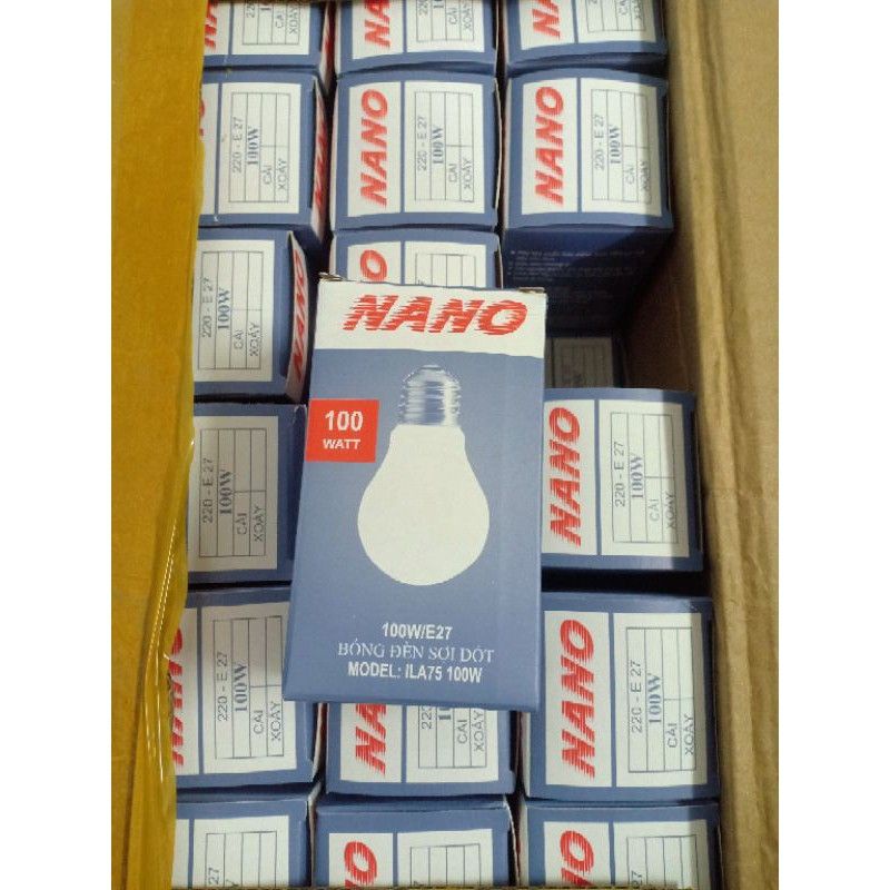 Bóng đèn sợi đốt đui E27 25W 40W 60W 100W 200W