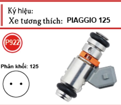 KIM PHUN XĂNG XE PIAGIO 125