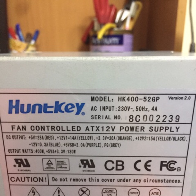 Nguồn hunkey  24 chân cũ bóc case