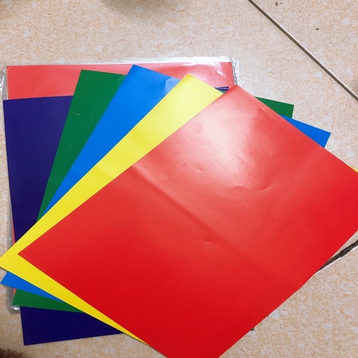 Giấy Thủ Công To Có Dính 50 tờ
