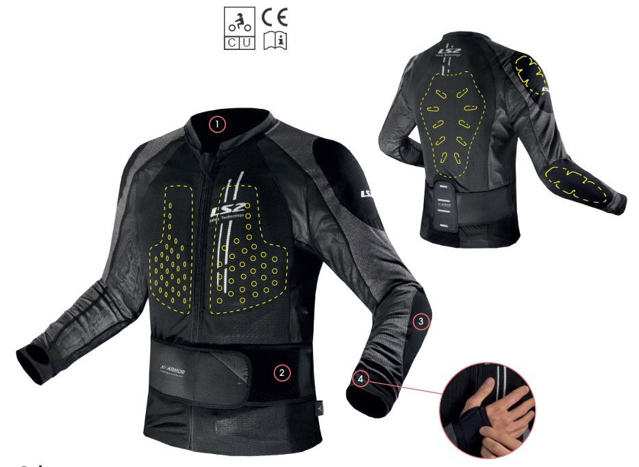 ÁO LÓT GIÁP LS2 X-ARMOR