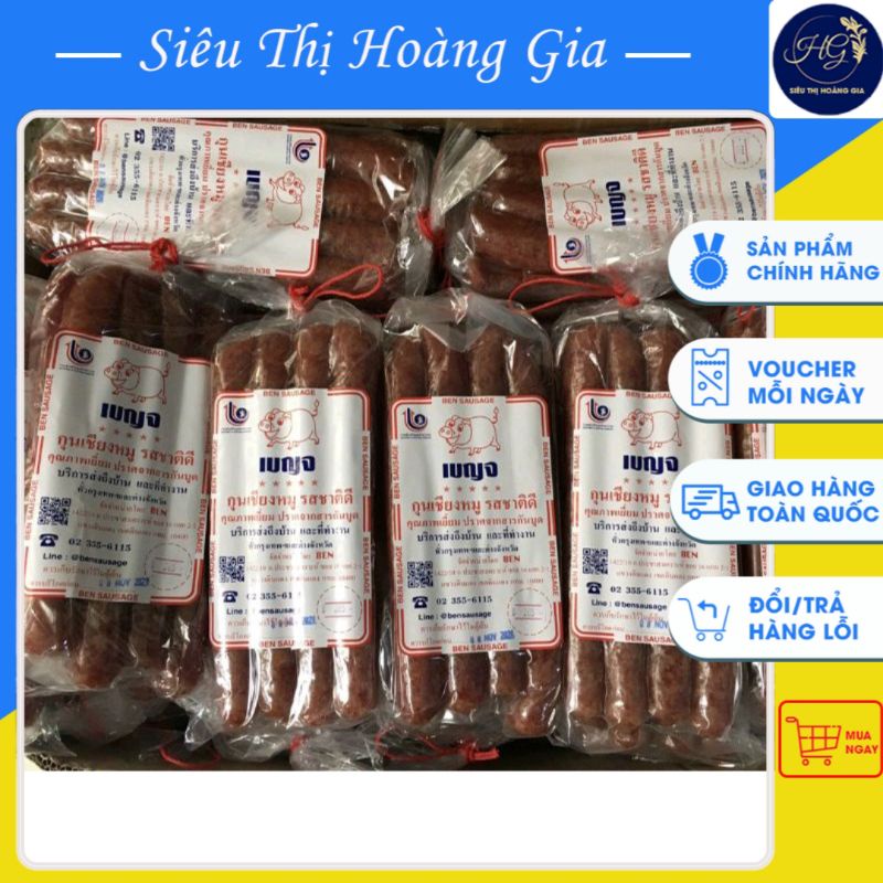 LẠP XƯỞNG HEO BEN SAUSAGE THÁI LAN
