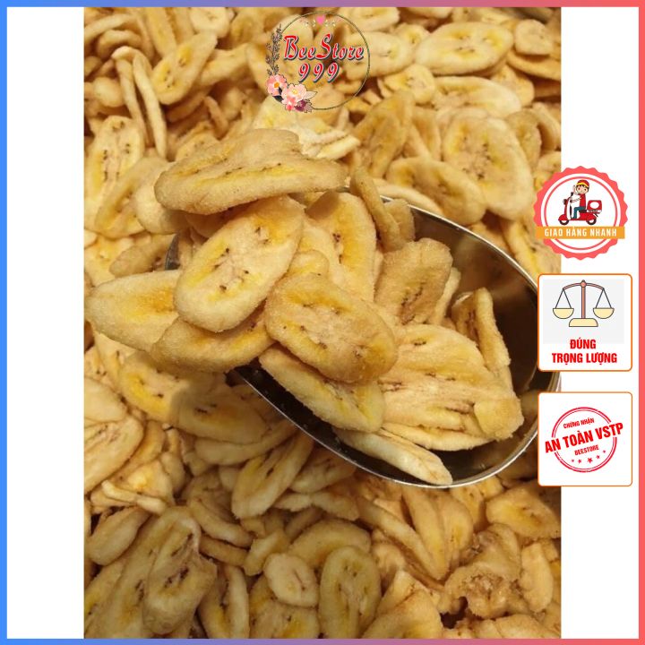 500gr Chuối Sấy Thơm Ngon Giòn Rụm