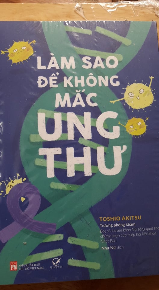 Sách - Làm sao để không mắc ung thư - Toshio Akitsu