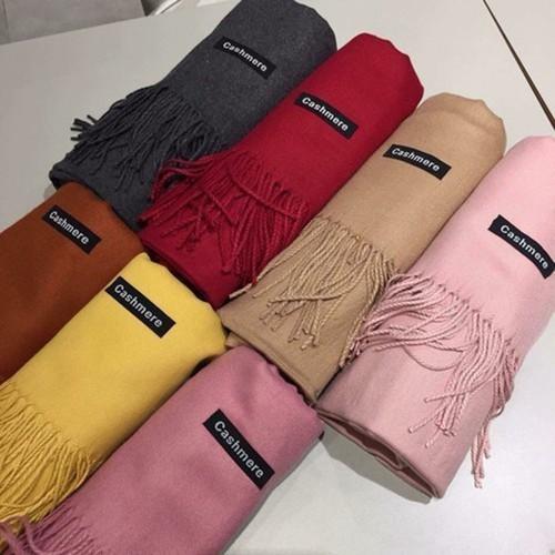 Khăn quàng cổ nữ thu đông CASHMERE chất đẹp