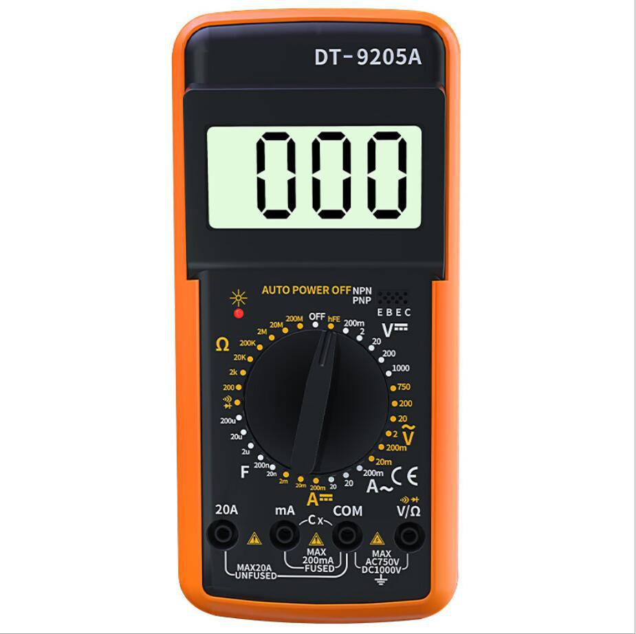 [HCM][Flash Sale] Đồng hồ vạn năng  điện tử DT9205A +pin 9v