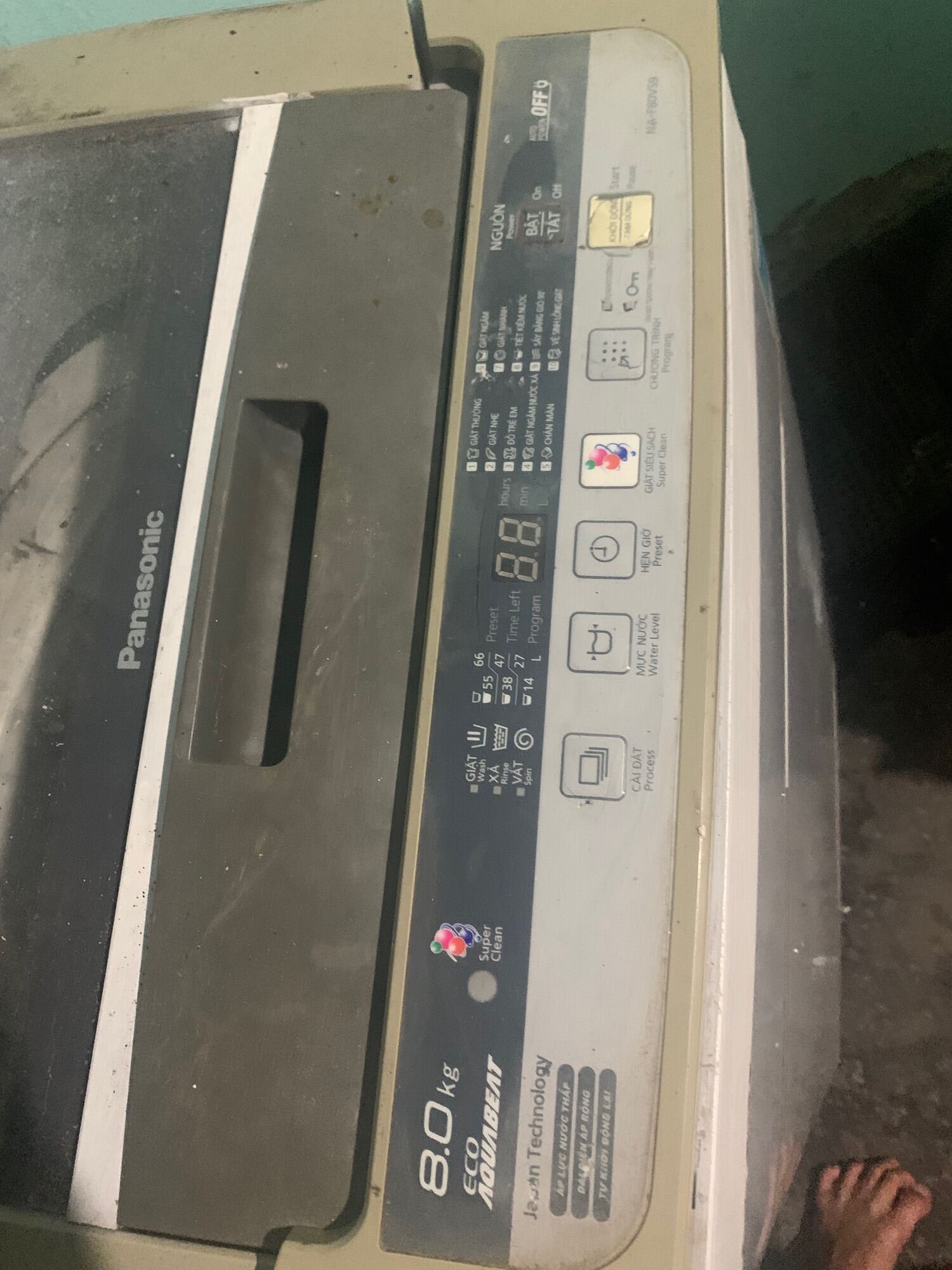 Board máy giặt pana NA-F80VS9