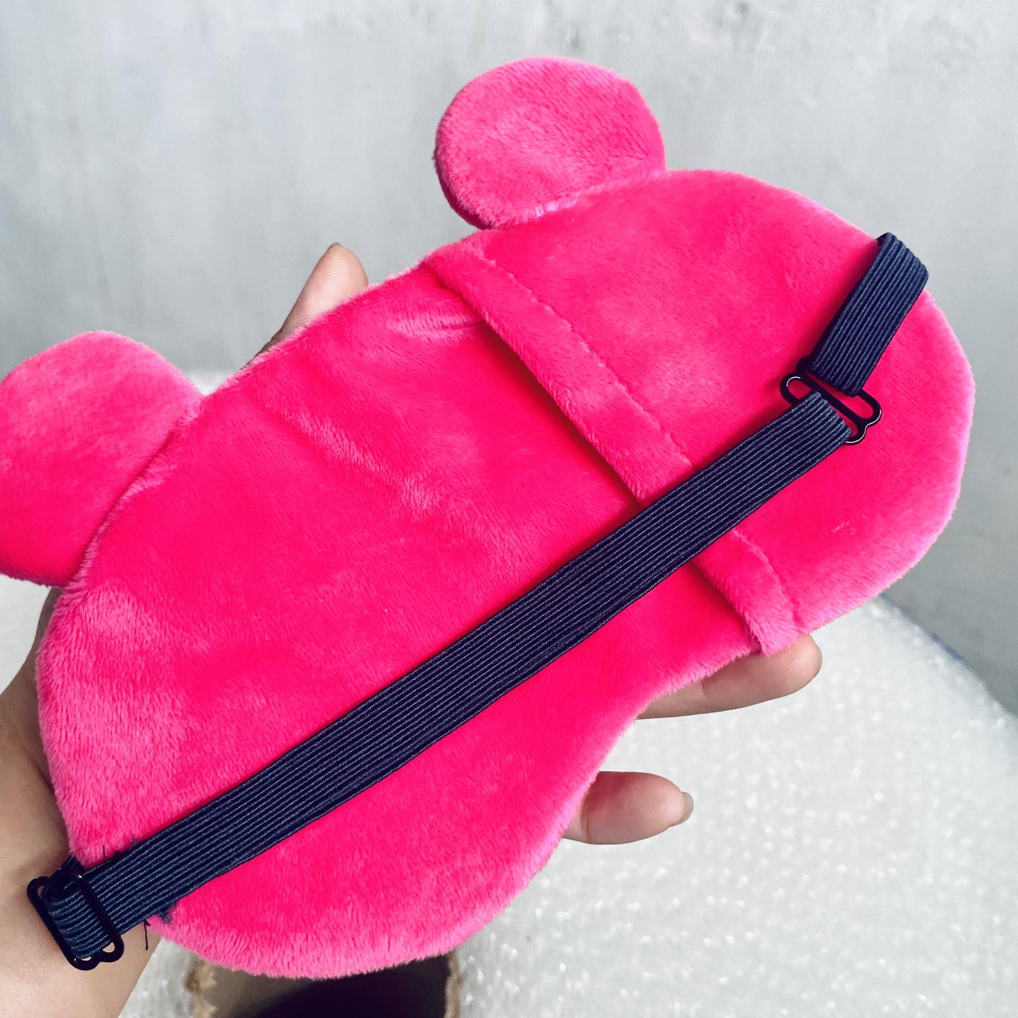 Che mắt bịt mắt ngủ Gấu Dâu Lotso bông mềm
