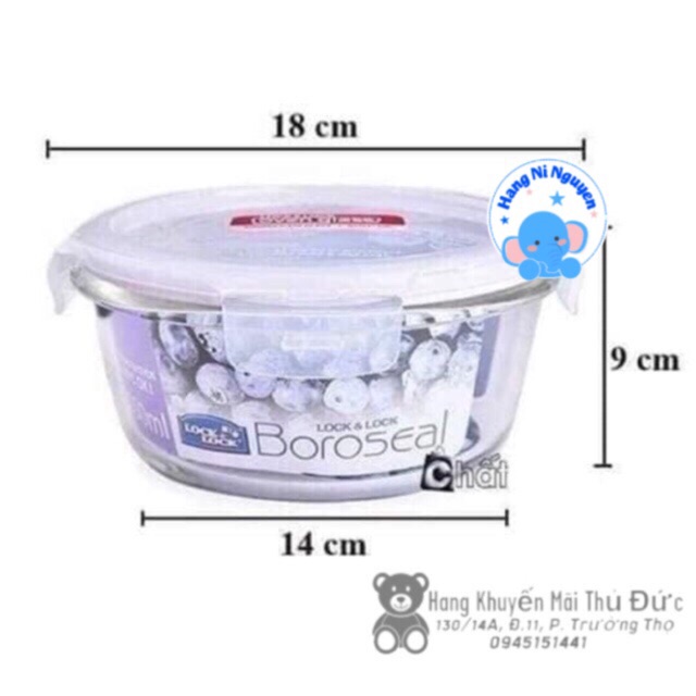 [HCM]Hộp thủy tinh Lock&Lock 950ml LLG861