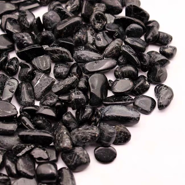 [HCM]Đá thạch anh từ tà vụn màu đen tự nhiên 100%