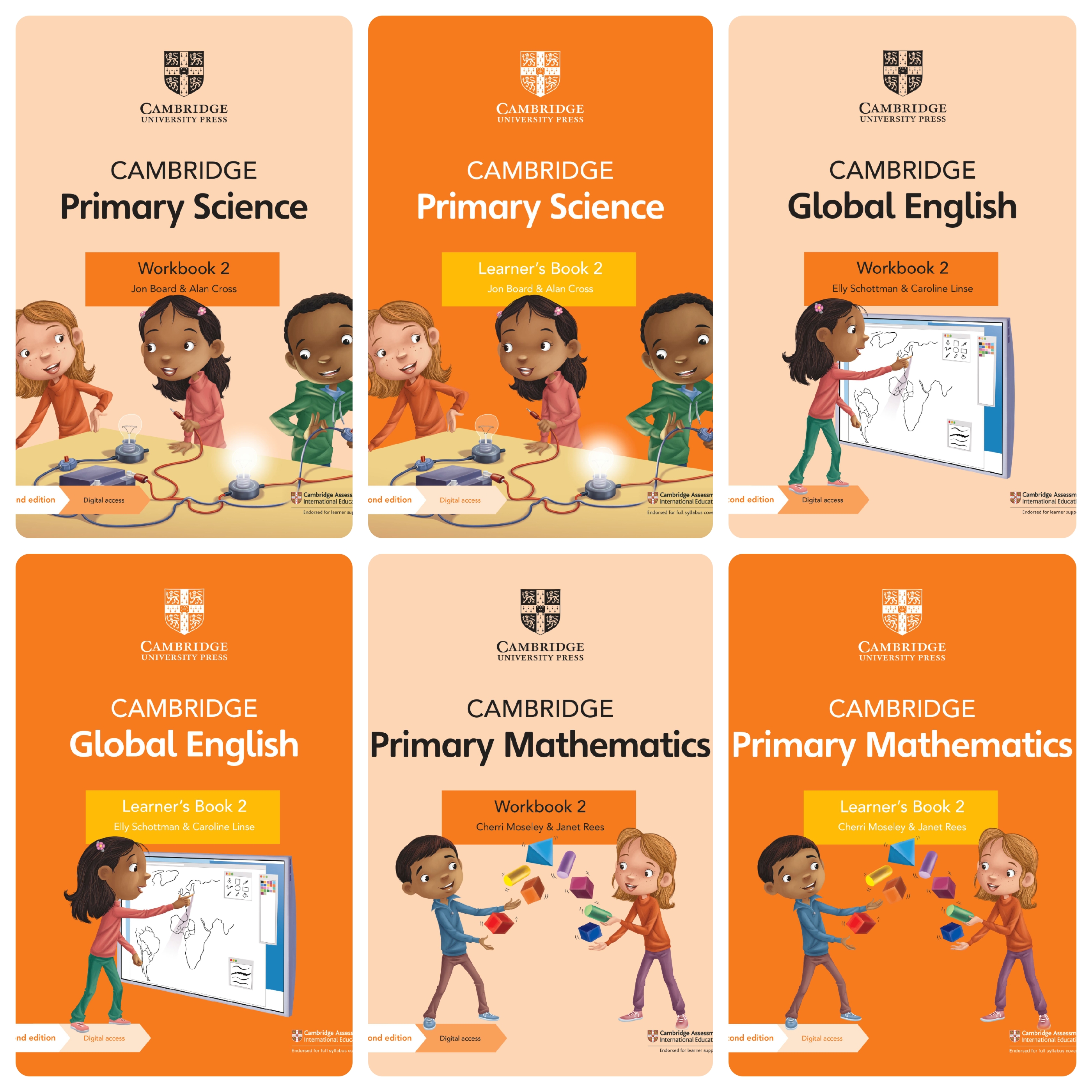 Cambridge Global English, Primary science, Primary mathematics second edition stage 2