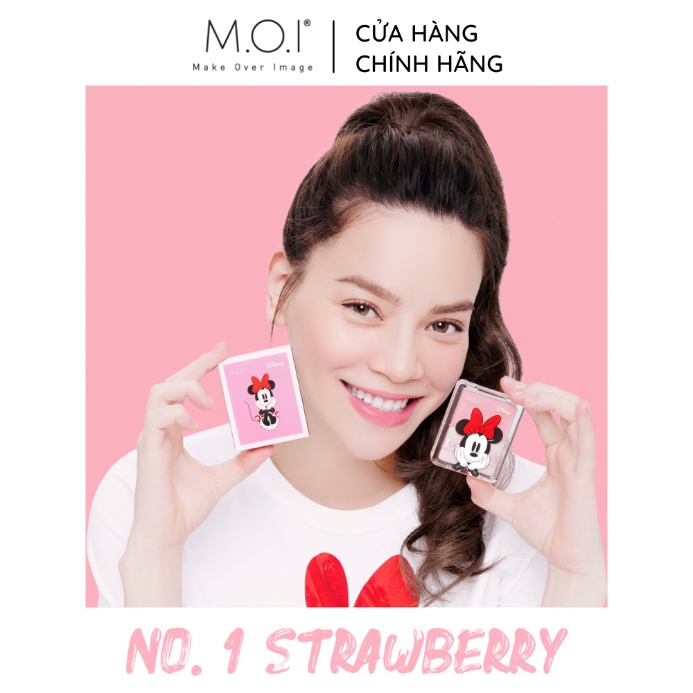 Bộ đôi Set Son Golden gift (Set 2_Love) và Phấn má hồng Mickey