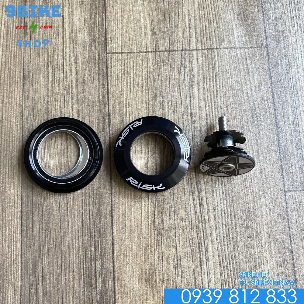Bộ chén cổ xe đạp bạc đạn Risk 44mm cổ chìm
