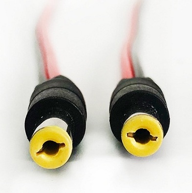 Dây nguồn DC 5.5x2.1mm - 2 cặp đực cái dây dài 24cm