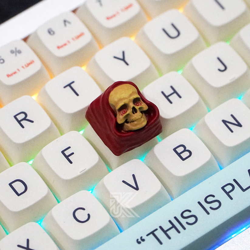Keycap Đầu Lâu 2 - Keycap Artisan Đầu Lâu Chất