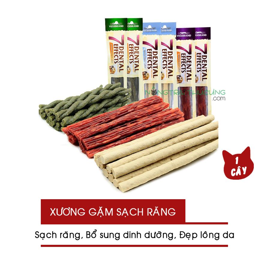 Xương Gặm Sạch Răng 7 Dental Effects - Bánh Thưởng Snack Cho Chó - [Nông Trại Thú Cưng]