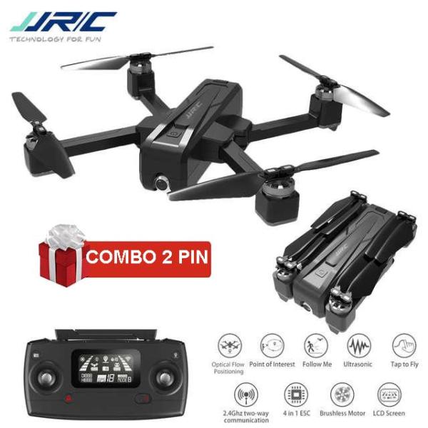 [ COMBO 2 PIN ] Flycam JJRC X11 - Camera 2K - Cảm Biến Siêu Âm - Cánh Gấp - Bay 22 Phút - Tầm xa 1.6 Km ( bugs 5w, bugs 4w, sjrc f11, s70w, sjrc z5 )