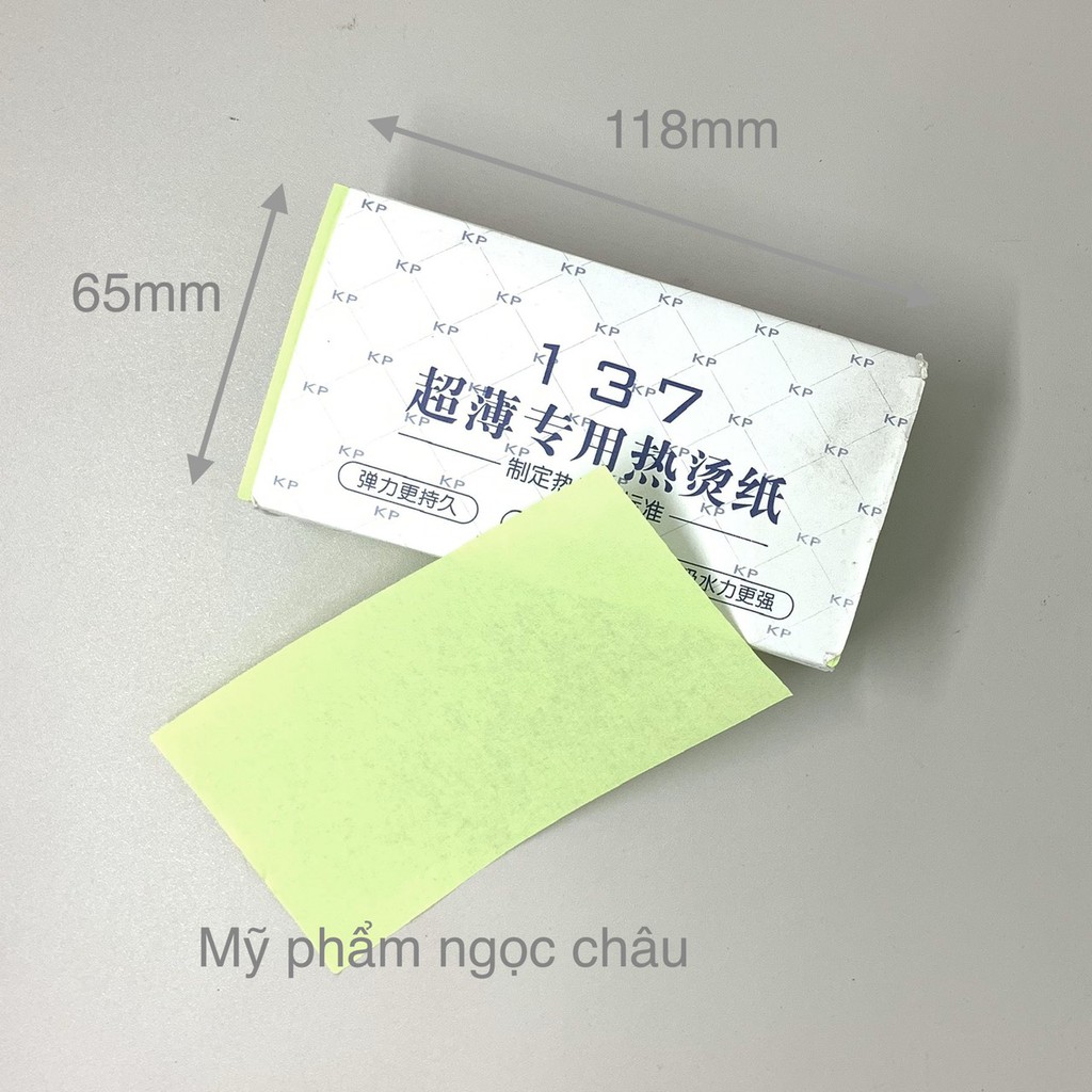 Giấy uốn nóng cho máy uốn tóc(vỏ hồng to)