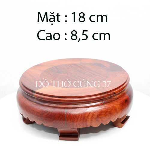 Đế gỗ hương - để tượng phật , bát hương