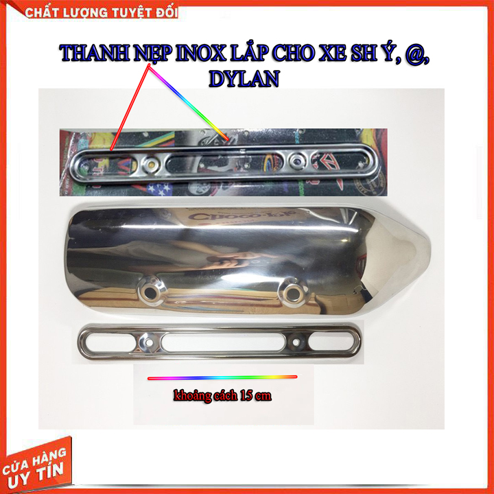 THANH NẸP BÔ SH Ý, DYLAN, A CÒNG (CHÍNH HÃNG VŨ TRỤ)