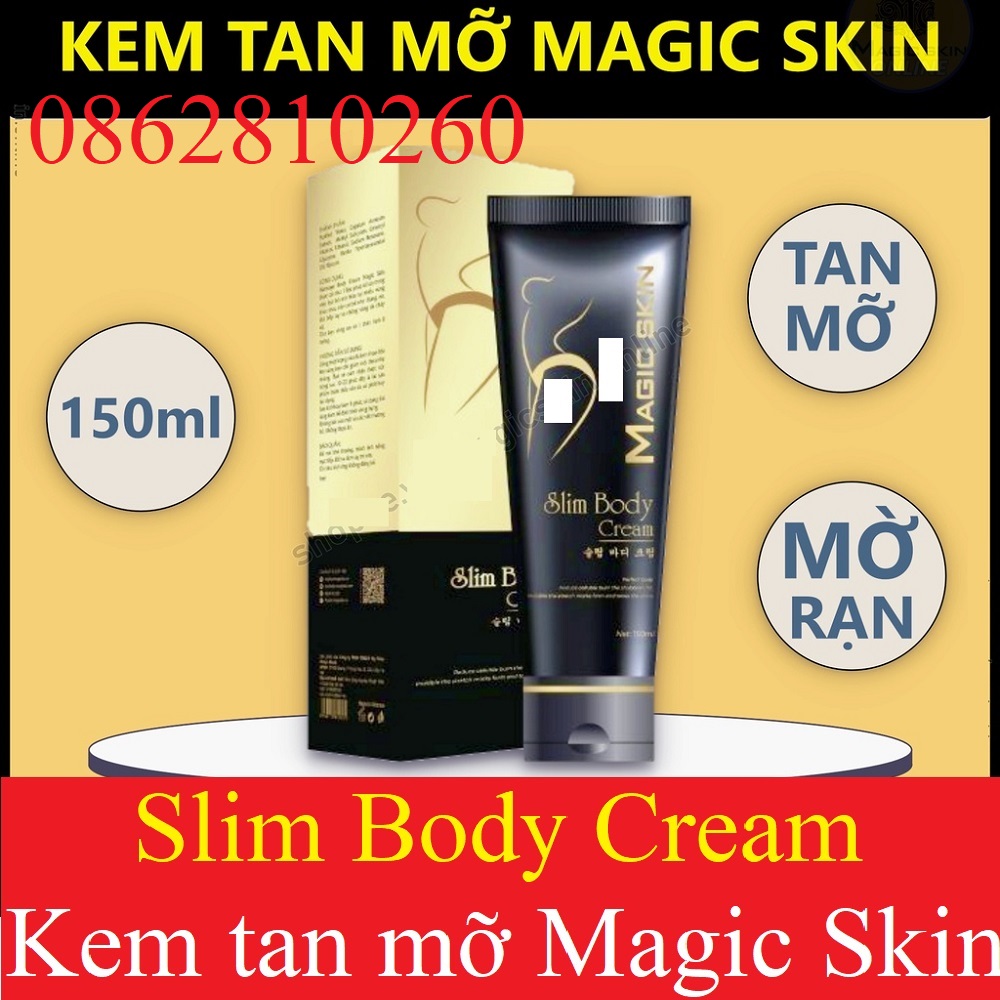 Kem Tan Mỡ Quế Gừng Magic Skin Slim Body Cream [CHÍNH HÃNG MAGICSKIN]