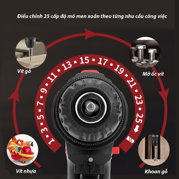 Máy Khoan Pin Cầm Tay, Máy Bắt Vít 12V