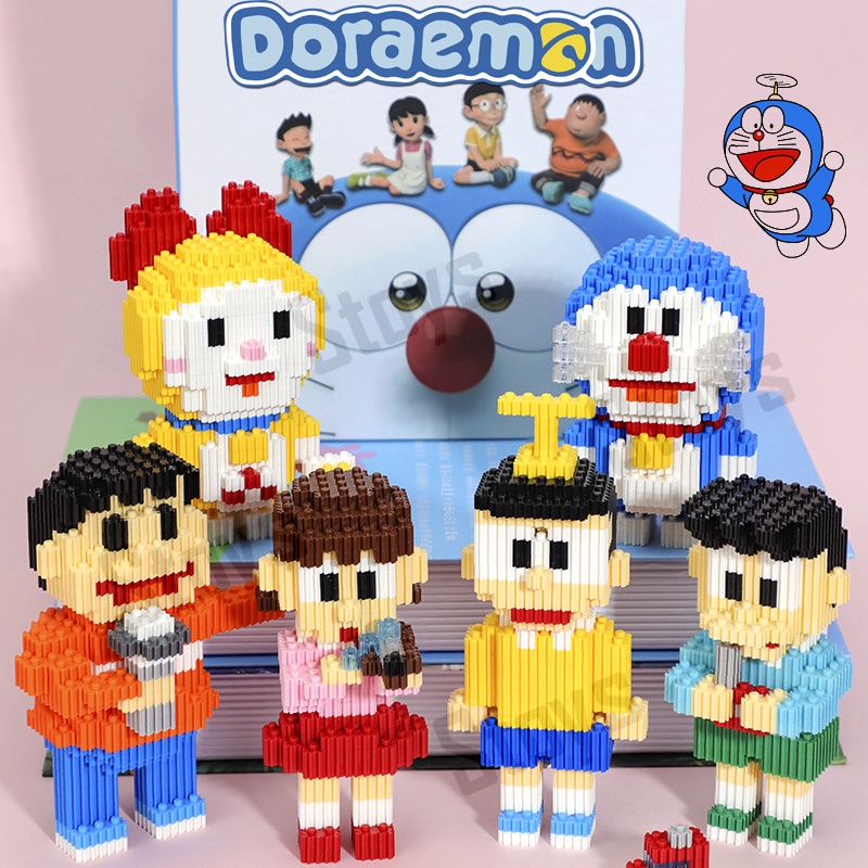 Mô hình lắp ráp lego Doraemon múa lân 67cm  SHOP HERO TEAM