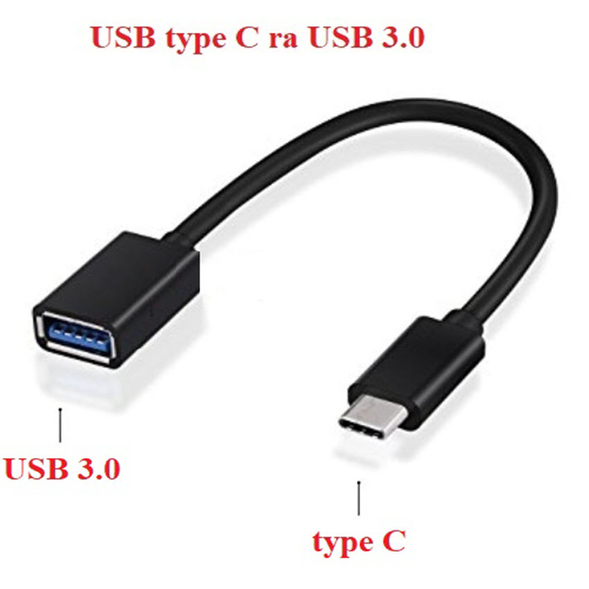Cáp chuyển USB Type-C sang USB 3.0 chất lượng cao
