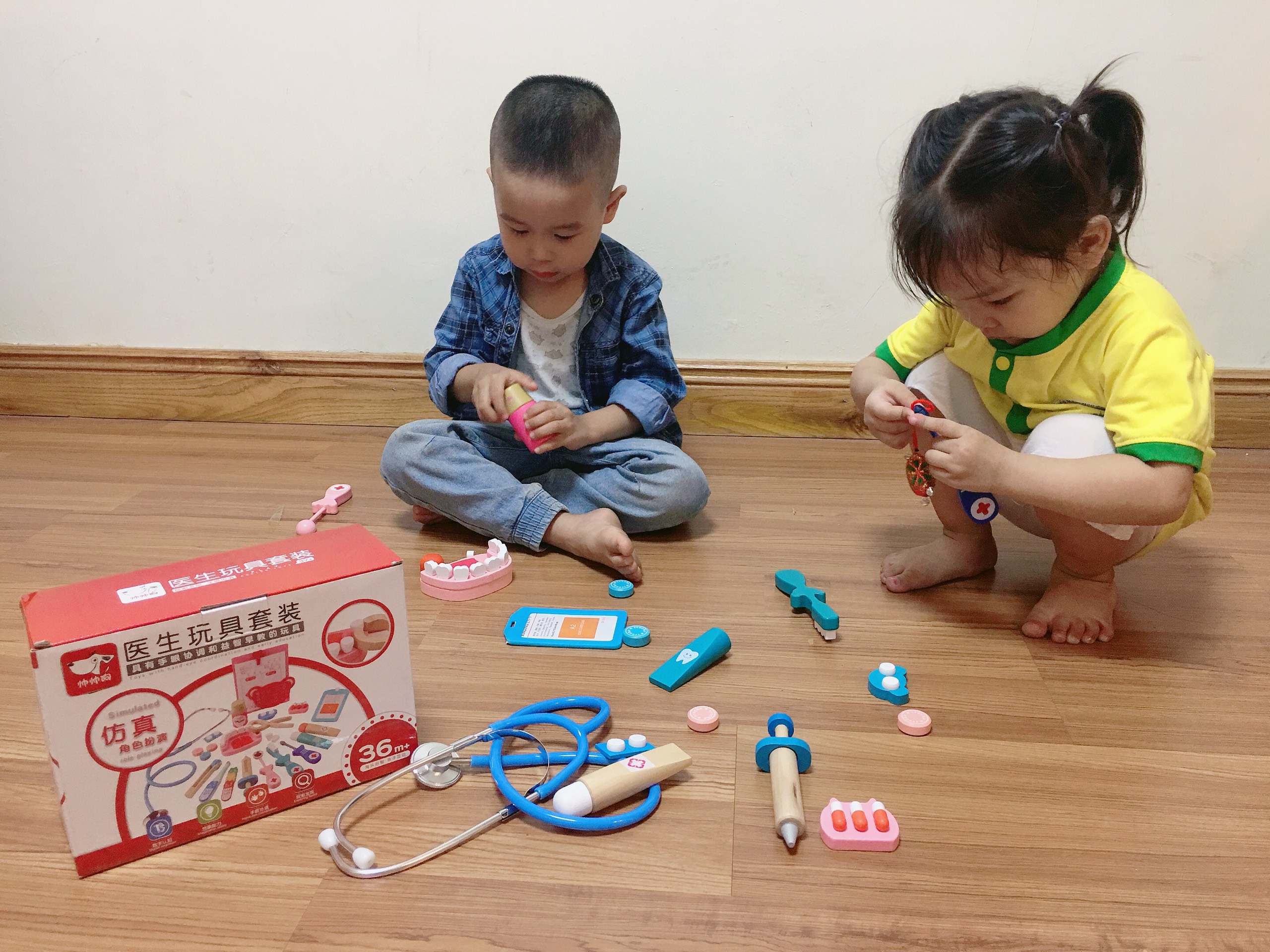 Đồ Chơi Gỗ Bác Sĩ Nha Khoa-Chôm Kids