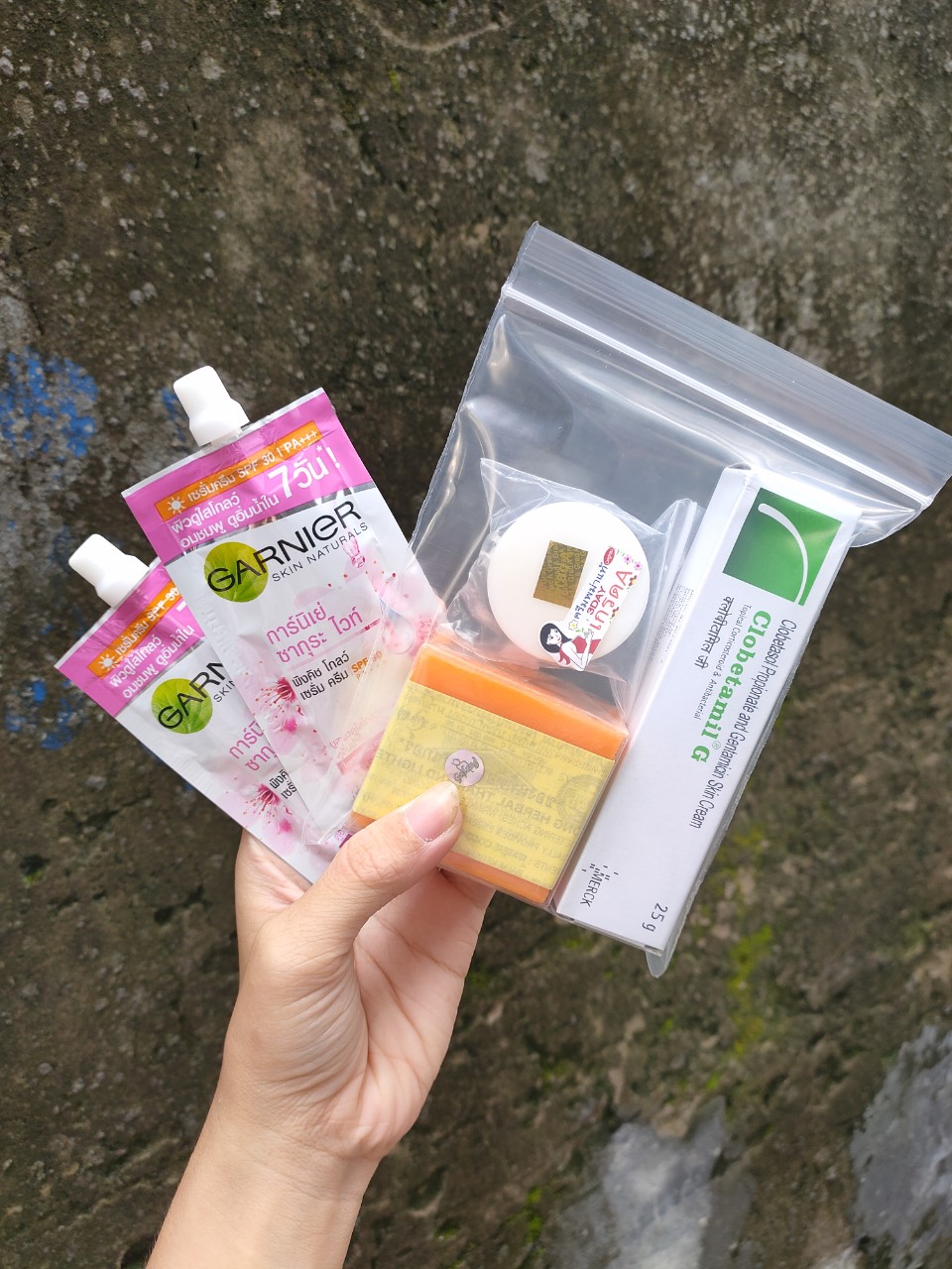 BỘ SP CLOBETAMIL G 5 MÓN THÁI LAN