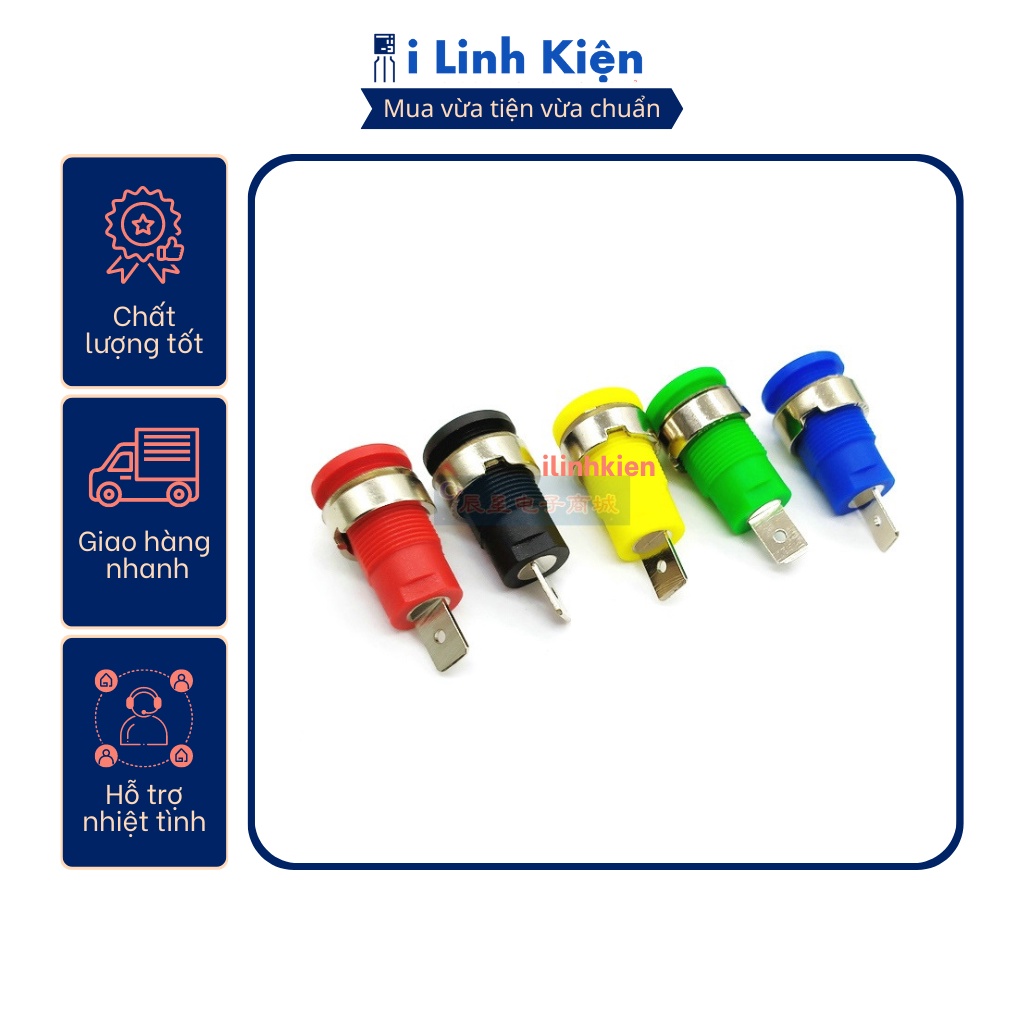 Jack bắp chuối cái 4mm chất lượng tốt ( 1 cái )