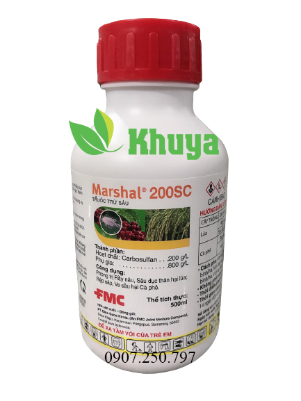Trừ sâu FMC Marshal 200SC 500ml