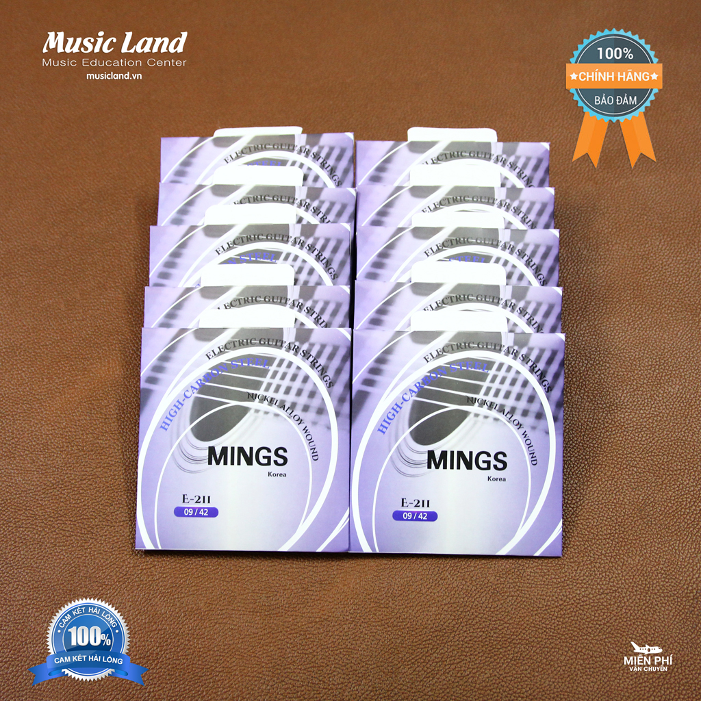 Dây Đàn Guitar Điện Mings E-211 - Chính hãng