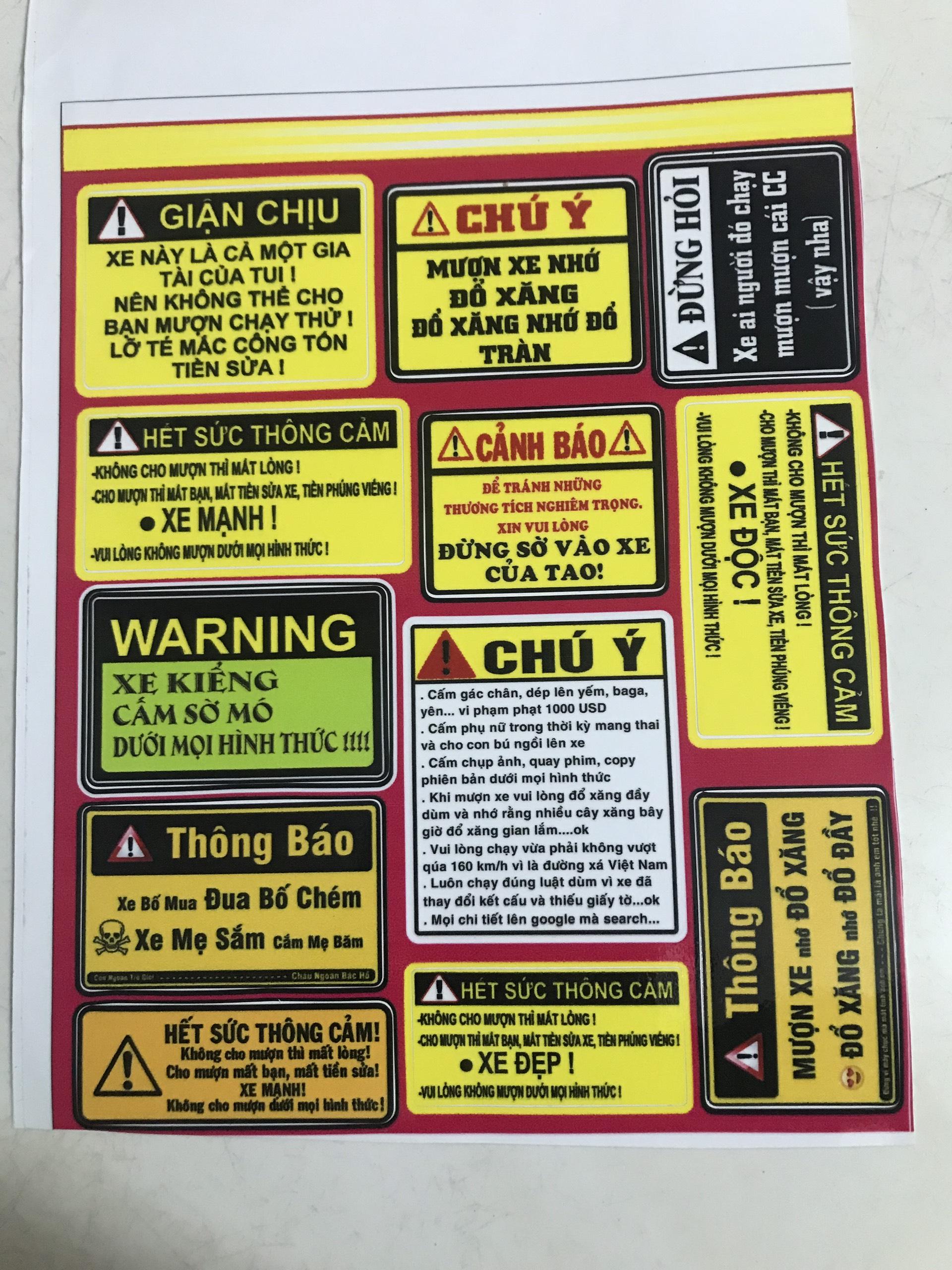 Bảng decal tem cảnh báo 4