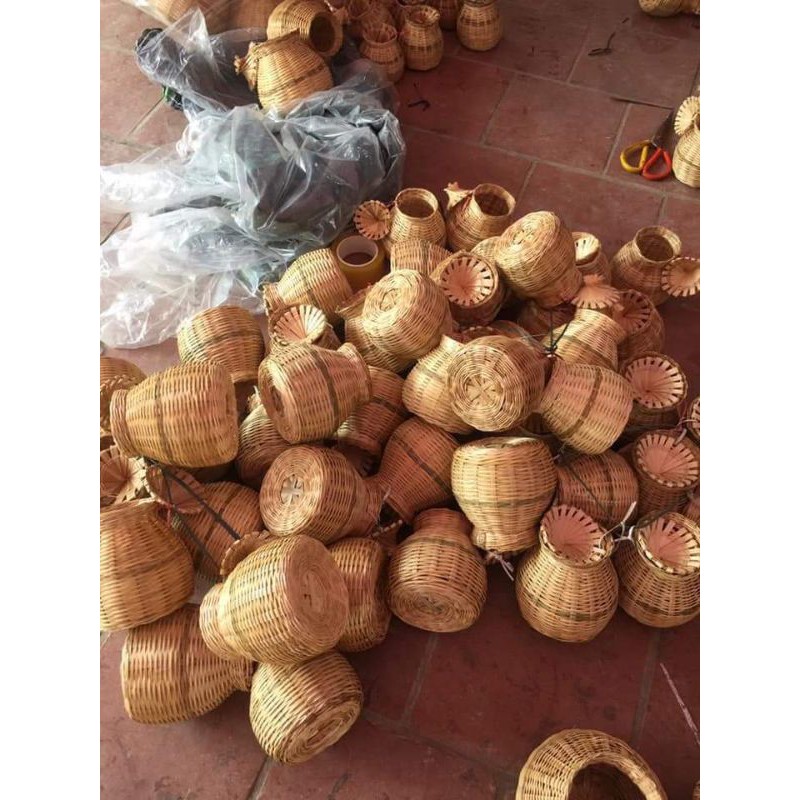 Giỏ cua giỏ cá bằng tre- 0984694688
