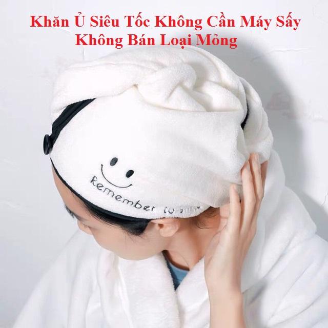 [HCM]Khăn Quấn Ủ Tóc Siêu Tốc