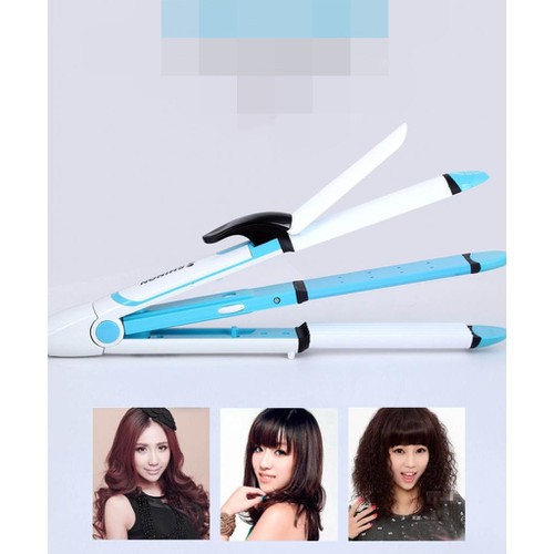 [Video HD] Máy UỐN  DUỖI  BẤM DẬP XÙ 4in1  Shinon SH-8005
