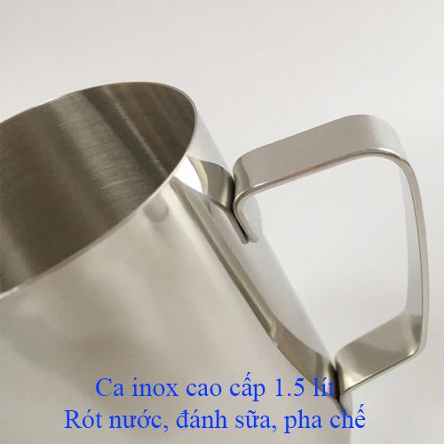 Ca inox 1.5L không nắp