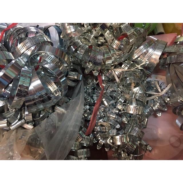 combo 3 chiếc Đai xiết ống các loại inox (đai siết-quai nhê- cổ dê)