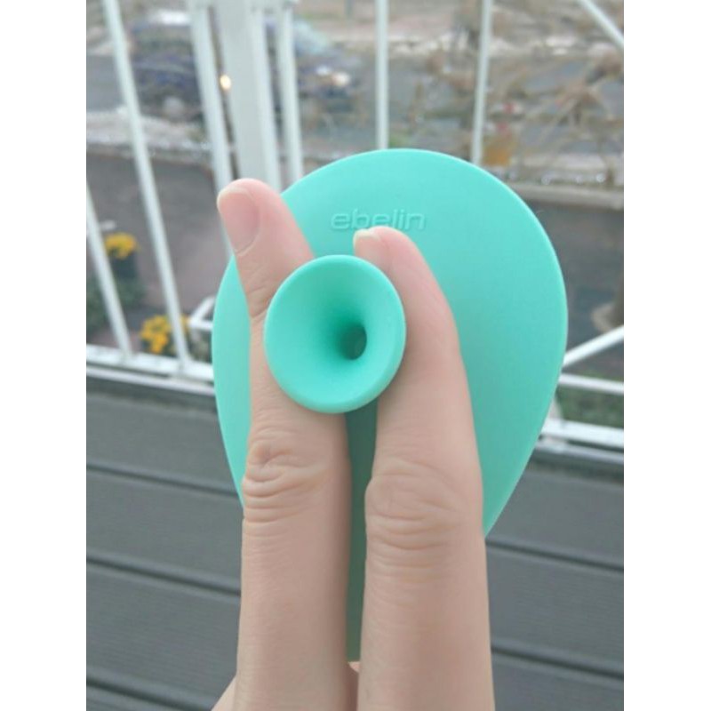 [HCM]Miếng rửa mặt Silicon EBELIN- Đức