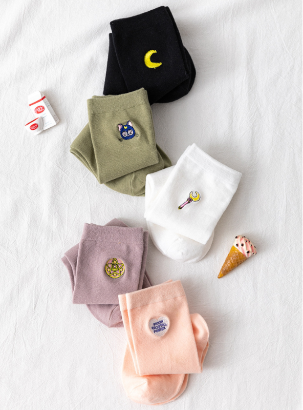 Set 5 đôi Tất, Vớ nữ cao cổ Siêu hot