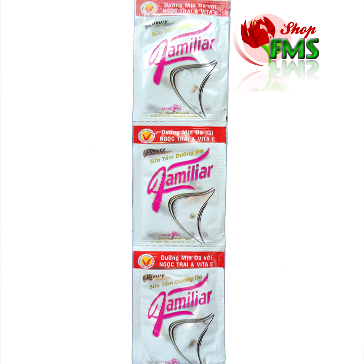 Dây Sữa Tắm Mã Familiar 12 gói 5ml