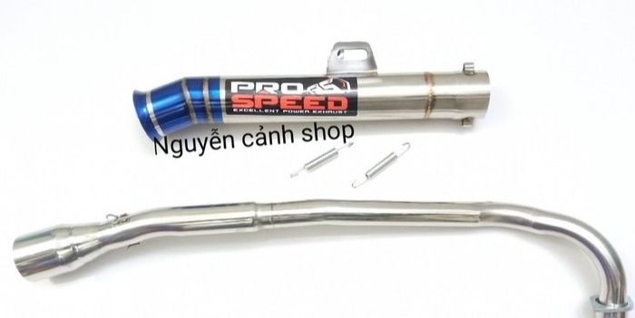 pô không nỉ gắn xe wave blade có cổ PRO SPEED